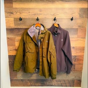 NorthFace Insulated Parka/Inside Jacket Remove